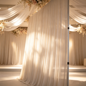 Pipe and Drape Kit <b>Backdrop</b> Outdoor Stage Curtain Wall <b>Stand</b> Decoration for Weddings and Event Pipe and Drape <b>Backdrop</b> <b>Stand</b> - Product Image 1