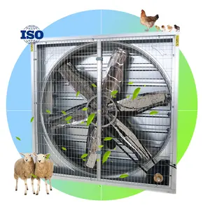 Poultry Farm Stainless Steel Exhaust Hammer Fan For Greenhouse chicken pig cattle cooling fan