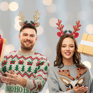 <span class=keywords><strong>Natale</strong></span> campana corno di cervo cerchio scintillante paillettes corno di <span class=keywords><strong>Natale</strong></span> cerchietto Noel <span class=keywords><strong>buon</strong></span> <span class=keywords><strong>natale</strong></span> copricapo felice anno nuovo 2025 - Product Image 5