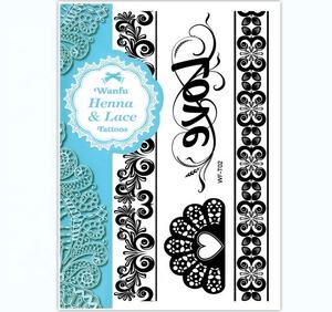 สติกเกอร์รอยสักอาหรับที่กำหนดเอง/รอยสักชั่วคราวภาษาอาหรับ - Product Image 3