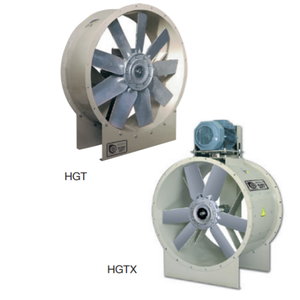 sodeca <b>Fans</b> for Industrial Applications HGT/CL <b>Large</b> diameter tubular axial <b>fans</b> with direct drive motors - Product Image 1