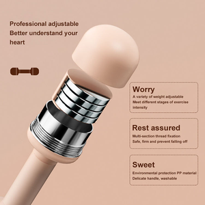 CZFIT No-Screw Needed <b>Weight</b> Adjustable Dumbbell Set for Women Fitness Home Exercise - Product Image 5