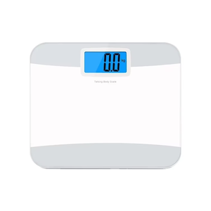 Pèse-personne électronique numérique vocal 200 kg 440 lb avec fonction vocale pour le corps <span class=keywords><strong>humain</strong></span> - Product Image 2