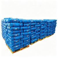 Hochbelastbare HDPE-Planenrolle Wasserdichte PE-Abdeckplane für Bau, Dach, Teich und Garten
