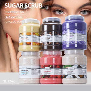 Sel de Bain Exfoliant 5KG au Sucre, Café & Lavande – Nettoyage en Profondeur, Adoucissant pour le Visage, le Corps et les Pieds - Product Image 1