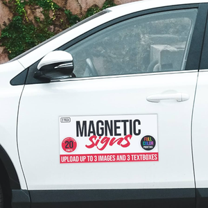 Autocollants magnétiques souples personnalisés pour voitures, production en gros, décalcomanies magnétiques pour voitures, logo et taille personnalisables, fabricant en gros - Product Image 1