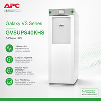 Schneider 40KW/40KVA Batería externa UPS Estabilizador de voltaje inteligente Fuente de alimentación ininterrumpida en línea trifásica