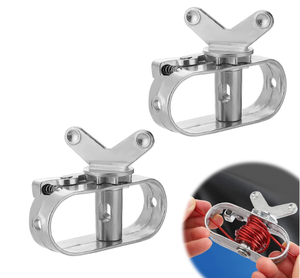 Fixateur et Retenue de Corde, Serre-Câble Sécurisé, Pince de Tension Robuste pour le Contrôle du Matériel de Camping en Extérieur - Product Image 4