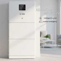 Batterie Lithium Fer Phosphate (LiFePO4) Modulaire et Empilable 51.2V 5-10kW AC, Système Hybride Étanche IP65 avec BMS Intelligent 200Ah