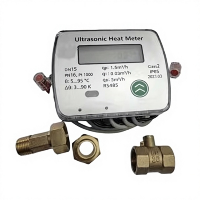 ZHONGTAI RS485 Intelligent Ultrasonic Heat Meter with 1 Year Warranty OEM/ODM/Customized Support Services