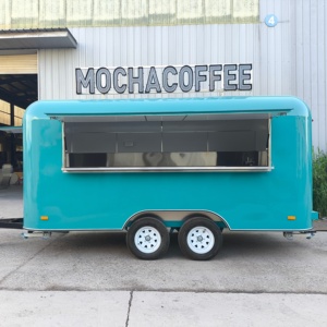 Factory Price New Design Commercial Food Truck Trailer Custom Mobile Kitchen for Fast Food and Multiple Catering Businesses - Product Image 4