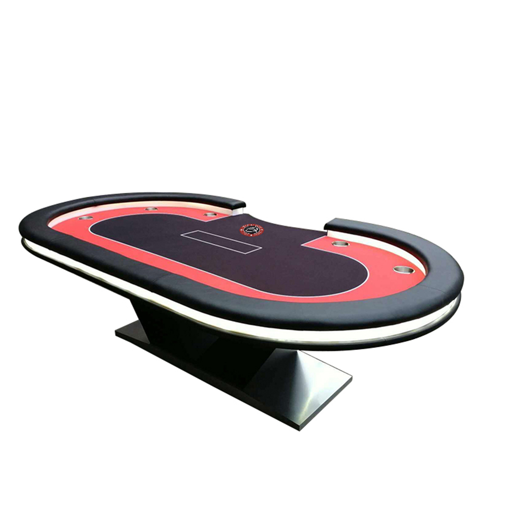 2022 стол для игры в покер на данный момент Лидер продаж 10 сиденье для игрового стола покер под заказ роскошный современный покерные столы