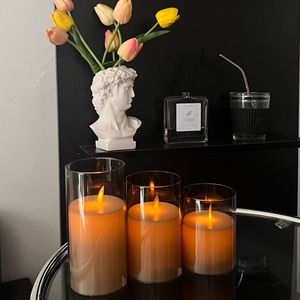 Vela LED Personalizada com Logotipo, Operada a Pilha, Luz Branca Quente, Chama 3D, 5.5cm, para Decoração de Mesa de Casamento, Aniversário e Festas - Product Image 5