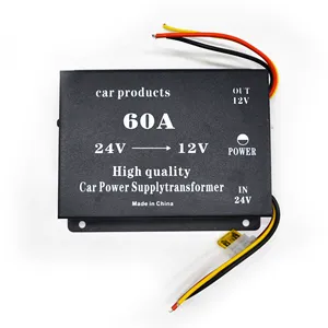 DC24V to DC12V 60A kit Convert Electric Car Medium Converter Frequency Converter