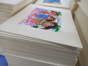 Impression d'art giclée sur papier de haute qualité personnalisée en ligne, peinture à l'aquarelle, affiche, motif abstrait, art déco, service <span class=keywords><strong>passe</strong></span>-<span class=keywords><strong>partout</strong></span> - Product Image 5