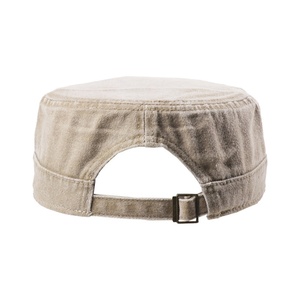 Casquettes décontractées pour hommes, casquettes plates effet vieilli, casquettes en jean 100% coton, casquettes de baseball en toile lavée, vente en gros OEM - Product Image 5