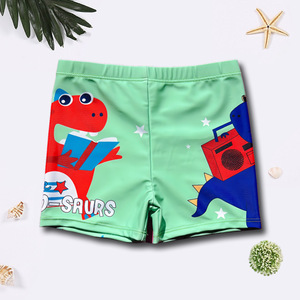 Badehose Badeanzüge Mittlere und große Kinder Cartoon Print Boxer Badehose - Product Image 5