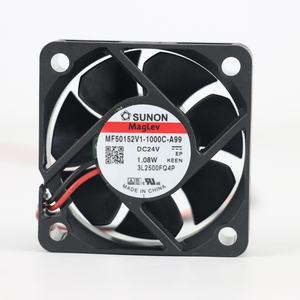 Ventilador Axial de Refrigeración para Gabinete SUNON MF50152V1-1000C-A99 Eléctrico 50x50x15mm 24VDC 42mA 1.08W 6100RPM 17.0CFM con Rodamiento de Vapor - Product Image 1