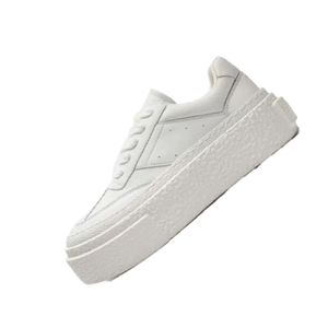 Zapatillas blancas informales para hombre y mujer con plataforma <span class=keywords><strong>de</strong></span> tacón <span class=keywords><strong>de</strong></span> 6CM, calcetín, mocasines para correr, soporte para arco <span class=keywords><strong>de</strong></span> enfermera, zapatos <span class=keywords><strong>de</strong></span> cuña <span class=keywords><strong>de</strong></span> invierno <span class=keywords><strong>de</strong></span> 6CM - Product Image 2