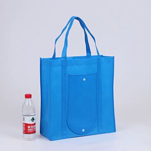 Bolsa de Compra Ecológica de Polipropileno No Tejido Barata al por Mayor, Bolsa de Mano Plegable No Tejida Reciclada, Bolsa de Compra Reutilizable Personalizada con Logotipo - Product Image 2
