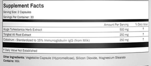 OEM turkesterone viên nang Tongkat Ali viên nang 1000mg bổ sung ajuga chiết xuất turkestanica để tăng sự phát triển cơ bắp phục hồi - Product Image 2