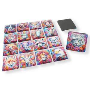 Aimants de réfrigérateur personnalisés en verre, aimants décoratifs pour réfrigérateur, aimant de réfrigérateur en verre - Product Image 1