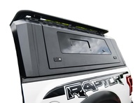 Auvent de Camping en Aluminium pour Camionnette 4x4, avec Échelle, Compatible Chevrolet Silverado et Ford Maverick