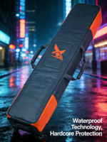 Sac à ski personnalisé de grande capacité pour l'extérieur, avec roulettes, en nylon imperméable, sac de rangement pour équipement de ski, sac pour bottes de ski