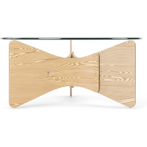 Mesa de centro redonda moderna Umbra Madera - Product Image 4