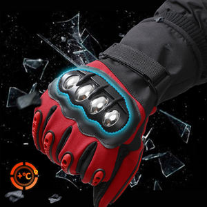 Gants de conduite de <span class=keywords><strong>moto</strong></span> de course d'hiver à écran tactile imperméable et antidérapant pour hommes <span class=keywords><strong>pas</strong></span> <span class=keywords><strong>cher</strong></span> - Product Image 4