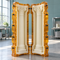 Moule de colonne romaine en PU à noyau élastomère en résine Tietuo C091-G4, construction durable, fabricant professionnel de moules, MOQ 1 ensemble