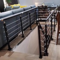 Système de balustrade moderne en acier inoxydable 304 pour villa, appartement, ferme, escalier et balcon, avec installation facile