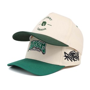 Casquettes de baseball unisexes personnalisées à 5 panneaux, tissu sergé 100% acrylique, impression par sublimation, logo personnalisé, broderie 3D, réglables - Product Image 2