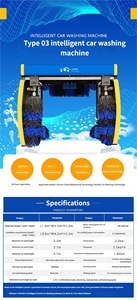 LM03 Unattended Gantry Car Wash System Automatic Vehicle Cleaning Equipment for Gas Stations - Product Image 5