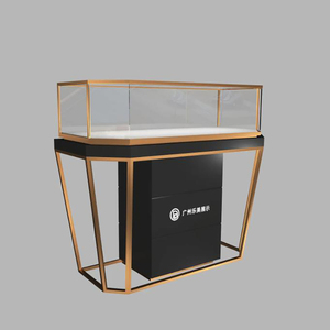 Vetrina Espositiva di Lusso per Gioielli con Vetro Temperato e Struttura in Metallo, Illuminazione LED - Product Image 5