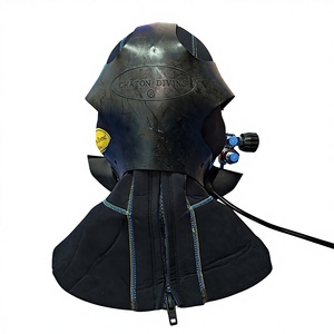 Casque de plongée commercial CDM16 en ABS et néoprène, respirant, étanche, anti-buée, plongée professionnelle - Product Image 3