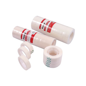 Suministros de oficina Foska, 10/33m de longitud, esmerilado, grabable, 12/8 rollos, Material BOPP mate no tóxico, cinta Invisible de papelería para la escuela - Product Image 1