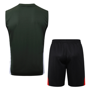 Uniformes de Fútbol Personalizados OEM de Alta Calidad para Equipos Adultos, Conjunto de Camiseta y Pantalones Cortos, Tejido Transpirable, Impresión de Logotipo, Gran Venta 25/26 - Product Image 4
