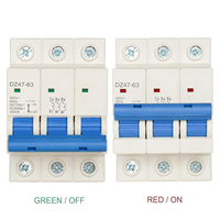 Disjoncteur miniature AC 1P 2P 3P 4P 10A 16A 20A 25A 32A 40A 50A 63A 240V/400V