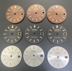 Cadran multicolore à double index de style nouveau, 28,5 mm, pour mouvement japonais NH35/36 - Product Image 1