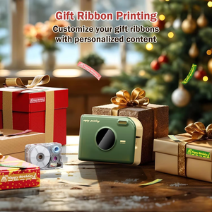 A30 Portable for <strong>Thermal</strong> <strong>Label</strong> <strong>Printer</strong> Inkless <strong>Label</strong> Maker &amp; Ribbon <strong>Printer</strong> Gift Wrapping Portable Sticker <strong>Printer</strong> - Product Image 4