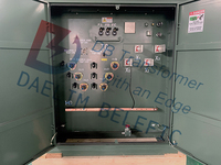 Transformateur triphasé monté sur socle 1500 kVA 22 kV 480 V/4,16 kV, le plus vendu, pour la distribution d'énergie des usines de machines lourdes