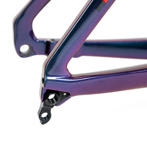 Carbon Fiber <b>Bicycle</b> <b>Frame</b> Disc Brakes Internal Cable Routing Aerodynamic Road Bike <b>Frame</b> Lightweight Modern Design - Product Image 2