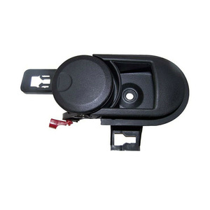 Manija Interior de Puerta Delantera para Jeep Wrangler 55395406AC 55395407AC, Pieza de Repuesto de Plástico Negro - Product Image 1