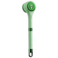 Éponge corporelle entièrement automatique 5-en-1, imperméable, électrique, en plastique/PVA, exfoliante, entièrement naturelle, avec long manche, design tendance pour la maison