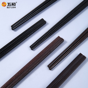 Wuhe Chopsticks Round Solid Color Food Grade For Home Restaurant Family Hot Pot Use - Product Image 4