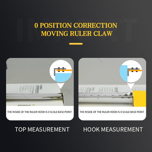 Thước đo băng đo 5*19mm-dễ đọc cả hai bên thước kép, có thể thu vào, nhiệm vụ nặng nề, móc từ, số liệu, Inc - Product Image 4