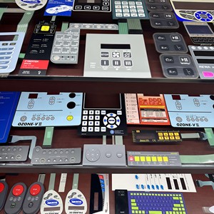 Oem ODM Chất lượng cao tùy chỉnh Tactile linh hoạt màng phim chuyển đổi tùy chỉnh bàn phím Bàn phím nút bảng điều khiển - Product Image 6