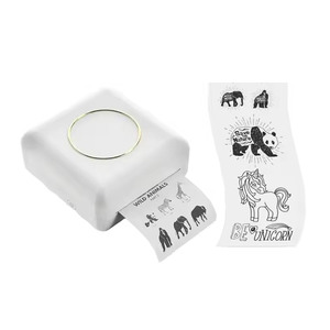 Mini Pocket Wireless Smart Handheld Card Sticker Teléfono móvil BT Etiqueta de impresión sin tinta Blue Tooth Impresora térmica portátil - Product Image 5