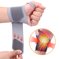 Attelle de compression unisexe légère, respirante, résistante à l'eau, en nylon souple, certifiée CE, pour le soutien du poignet, avec fixation par impression
